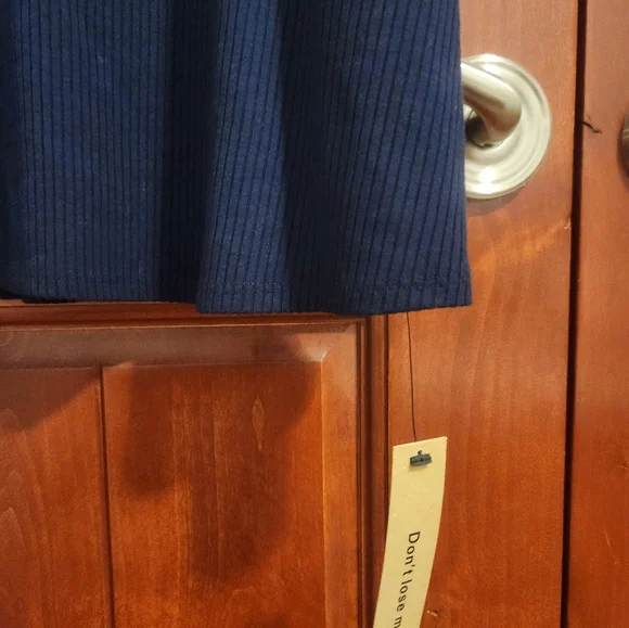 Reformation Cardinal Mini Dress, Navy - Picture 3 of 6